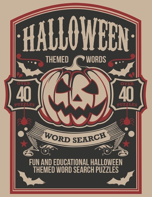 Front cover_Halloween Themed Word Search Book