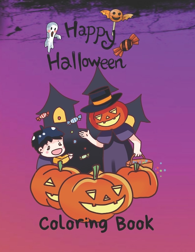 Front cover_Happy Halloween Coloring Book