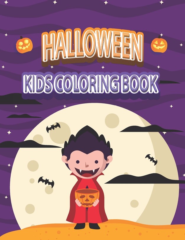 Couverture_Halloween Kids Coloring Book