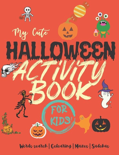 Front cover_My cute halloween activity book for kids
