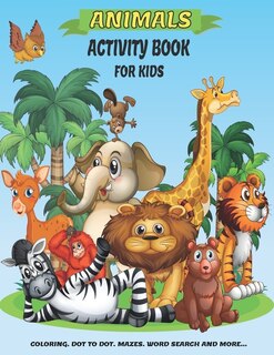 Couverture_Animals Activity Book For Kids