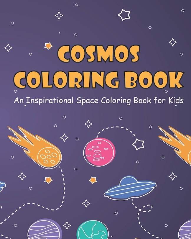 Front cover_Cosmos Coloring Book for Kids