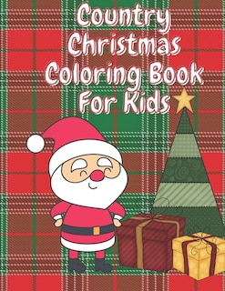 Couverture_Country Christmas Coloring Book for Kids
