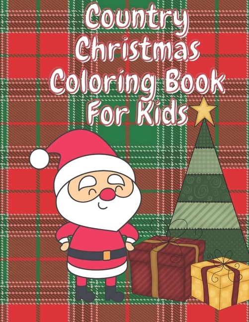 Couverture_Country Christmas Coloring Book for Kids