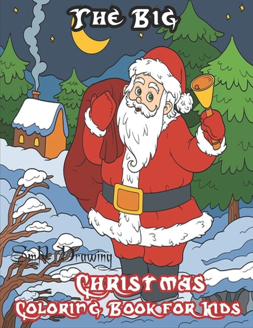 Couverture_The Big Christmas Coloring Book for kids