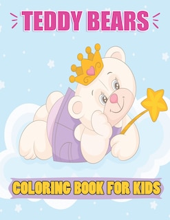Front cover_Teddy Bears Coloring Book For kids