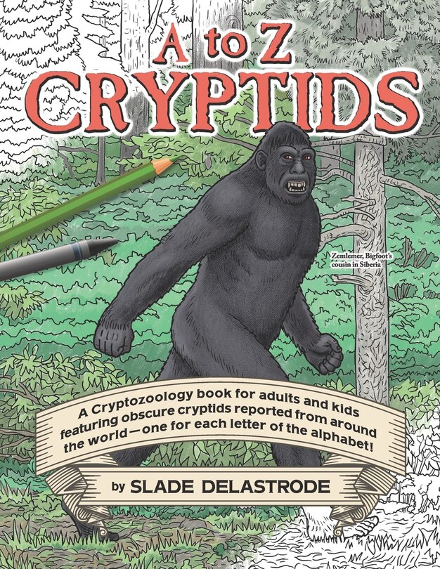 Front cover_A to Z Cryptids
