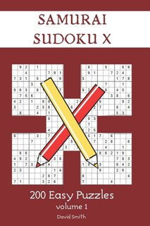 Couverture_Samurai Sudoku X - 200 Easy Puzzles vol.1