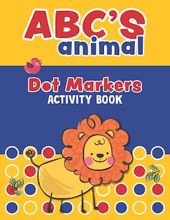 Front cover_ABC'S Animal Dot Markers Activity Book