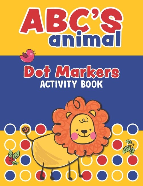 Front cover_ABC'S Animal Dot Markers Activity Book