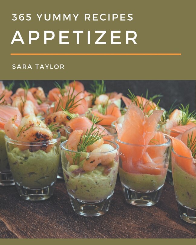 Front cover_365 Yummy Appetizer Recipes