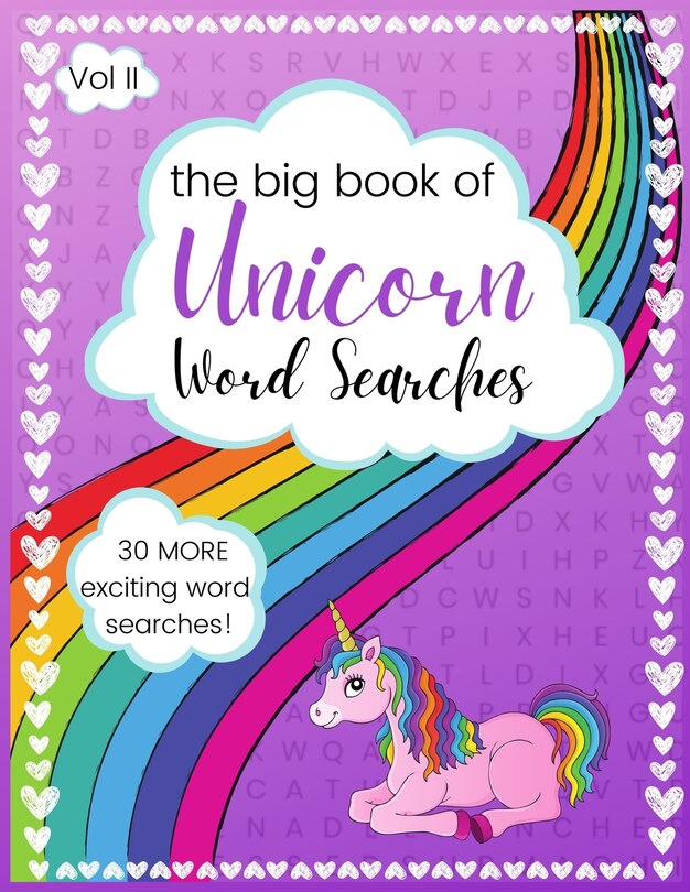 Couverture_The Big Book of Unicorn Word Searches