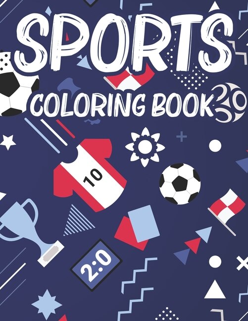 Front cover_Sports Coloring Book