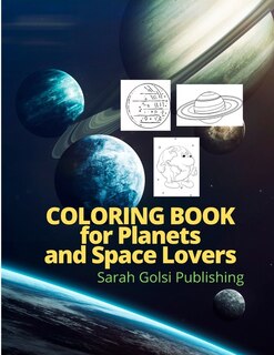 Front cover_COLORING BOOK FOR Planets and Space Lovers