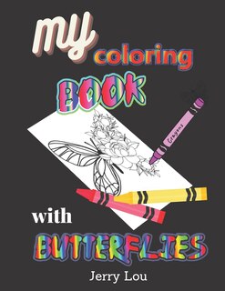 Front cover_My Coloring Book with Butterflies