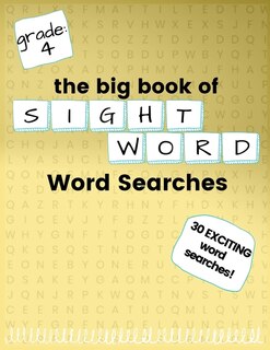 Couverture_The Big Book of FOURTH GRADE Sight Word Word Searches