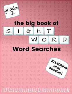 Couverture_The Big Book of SECOND GRADE Sight Word Word Searches
