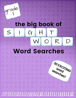Couverture_The Big Book of FIRST GRADE Sight Word Word Searches