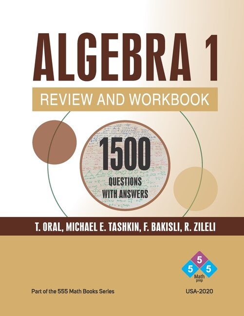 Couverture_Algebra 1 Review and Workbook