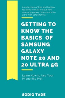 Couverture_Getting to know the Basics of Samsung Galaxy Note 20 and 2O Ultra 5G