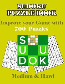 Couverture_Sudoku Puzzle Book - Improve Your Game with 700 Puzzles Medium & Hard