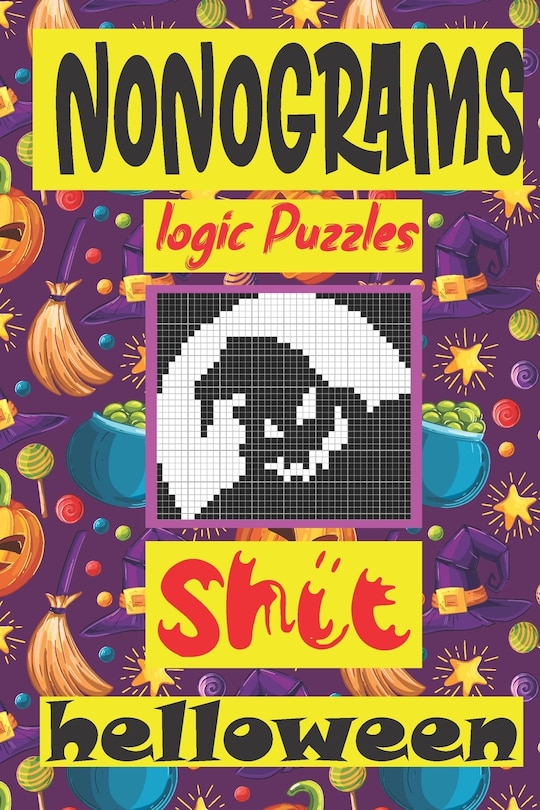 Front cover_Nonogram logic Puzzle Shit helloween