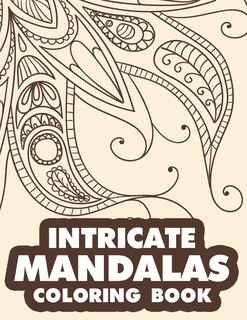 Front cover_Intricate Mandalas Coloring Book