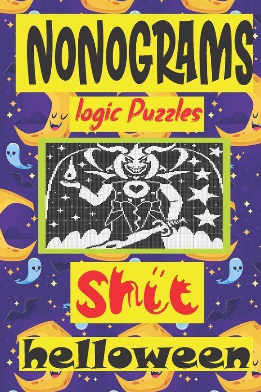 Couverture_Nonogram logic Puzzle Shit helloween