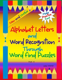 Front cover_Alphabet Letters and Word Recognition Through Word Find Puzzles