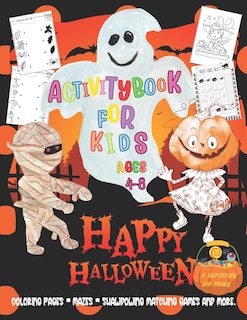 Front cover_Activity Book for Kids Ages 4-8