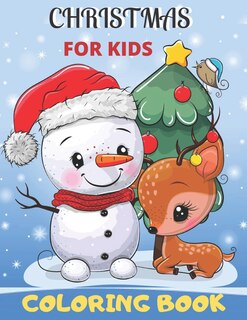 Front cover_Christmas Coloring Book For Kids