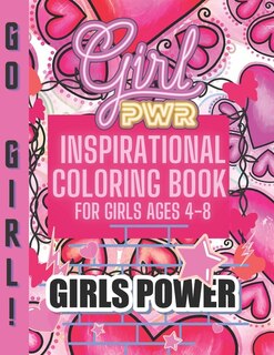 Couverture_Inspirational Coloring Book for Girls ages 4-8