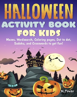 Front cover_Halloween Activity Book For Kids