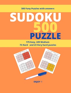 Couverture_Sudoku 500 Puzzle