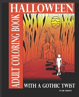 Couverture_Halloween Adult Coloring Book With A Gothic Twist