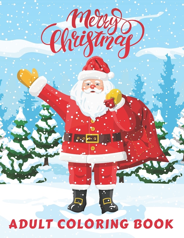 Couverture_Merry Christmas - Adult Coloring Book