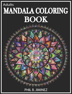 Front cover_Adult Mandala Coloring Book