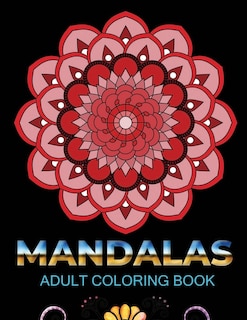 Front cover_Mandalas adult coloring book