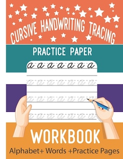 Front cover_Cursive handwriting tracing practice paper workbook