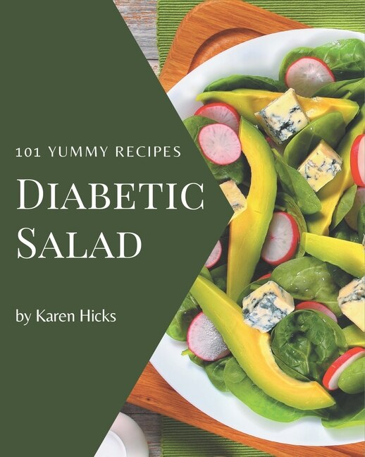 Front cover_101 Yummy Diabetic Salad Recipes