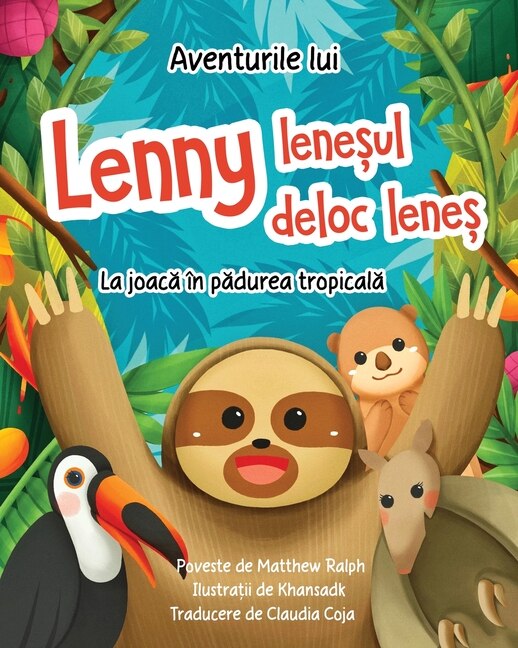 Front cover_Aventurile lui Lenny leneșul deloc leneș