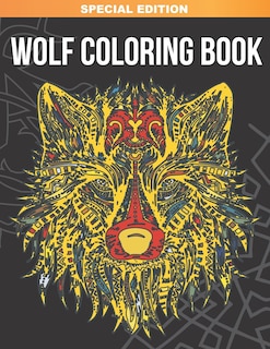 Front cover_Wolf Coloring Book