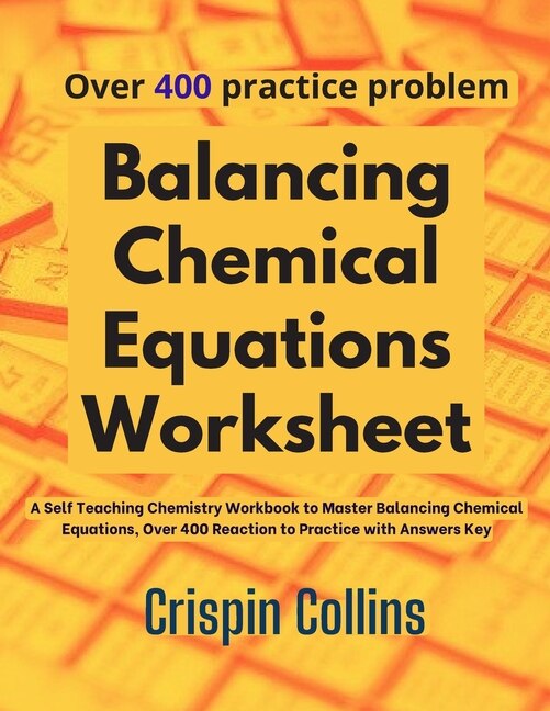 Front cover_Balancing Chemical Equations Worksheet
