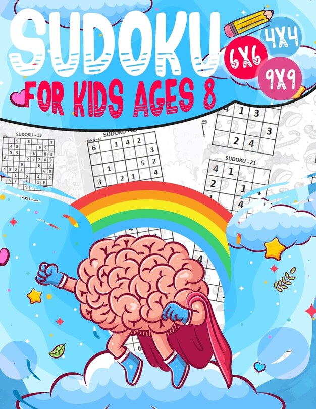 Front cover_Sudoku for kids ages 8