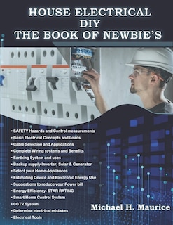 Front cover_House Electrical DIY the Book of Newbie's