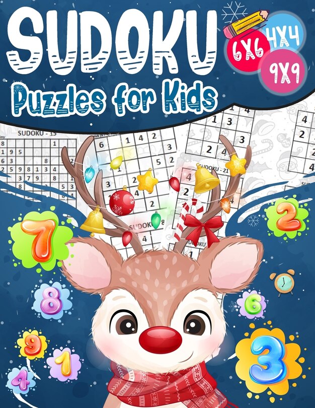 Couverture_Sudoku Puzzles for Kids
