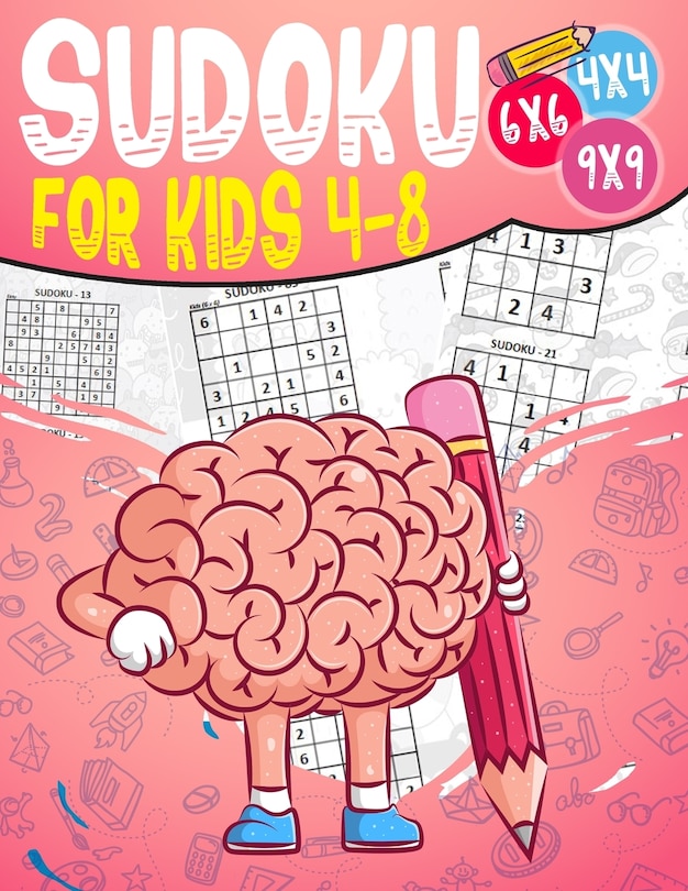 Front cover_Sudoku for kids 4-8