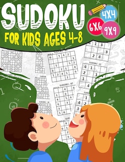 Front cover_Sudoku for kids ages 4-8