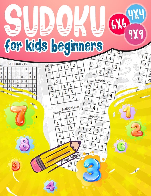 Front cover_Sudoku for kids beginners