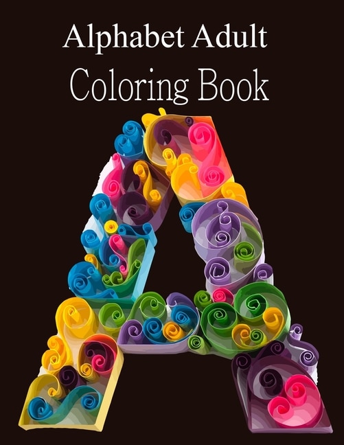 Couverture_Alphabet Adult Coloring Book